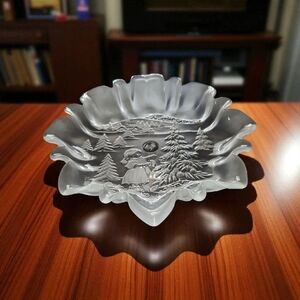 Mikasa Christmas Story SA 600/527 Footed Bon Bon 9 3/4" Made in Germany in box